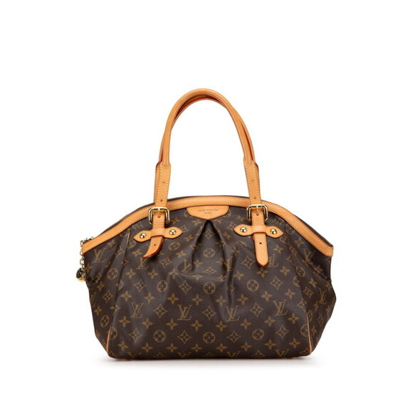 LOUIS VUITTON Brown Monogram Leather Shoulder Bag - Picture 1 of 7